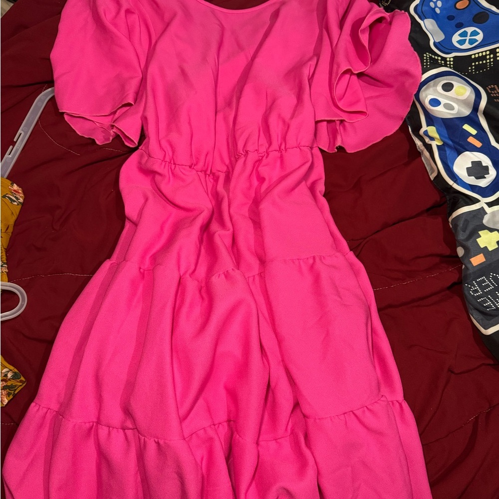 Vibrant Pink Dress